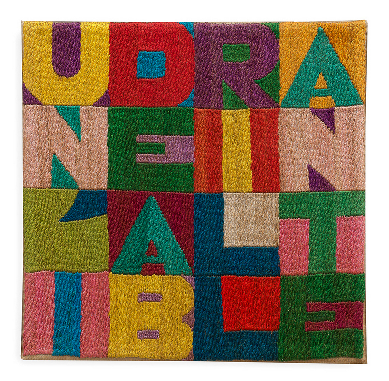 Artist Alighiero Boetti - Work 1