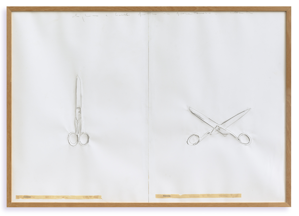 Artist Alighiero Boetti - Work 1