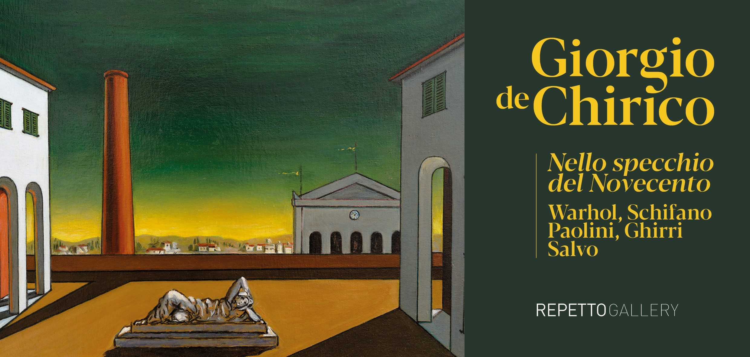 Image Current Exhibition - Giorgio de Chirico, in the mirror of Twentieth Century