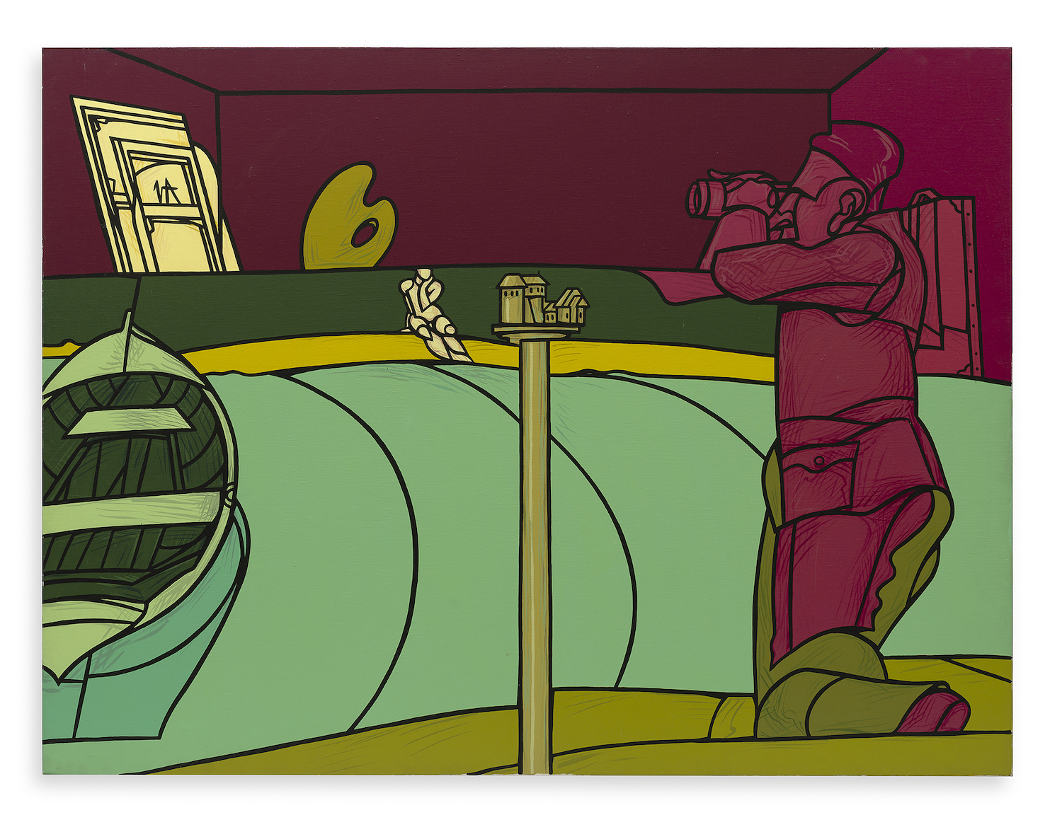 Artist Valerio Adami - Work 1